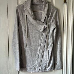 Lululemon Coast Easy Wrap Heathered Core Ultra Light Grey size 4